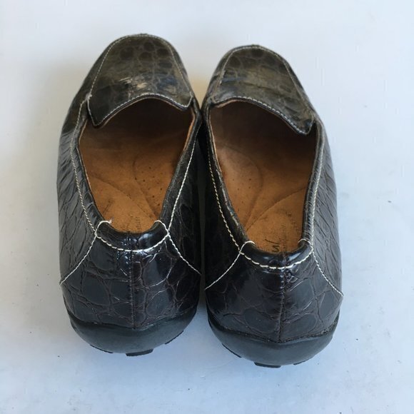 Natural Soul by Naturalizer Fanna Croc Loafers Shoes Slip On‎ Comfy Women… - Picture 5 of 5